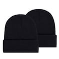 thumbnail image 1 of Breezora Unisex Beanie Winter Knitted Cuffed Soft Warm Hat For Men Women Ski Watch Cap, 1 of 1