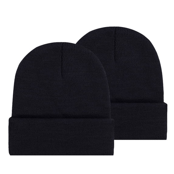 Breezora Unisex Beanie Winter Knitted Cuffed Soft Warm Hat For Men Women Ski Watch Cap