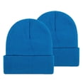 thumbnail image 1 of Breezora Unisex Beanie Winter Knitted Cuffed Soft Warm Hat For Men Women Ski Watch Cap, 1 of 1