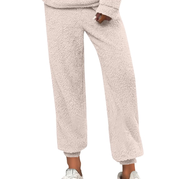 Tenly Sherpa Pant - Ecru main image 1