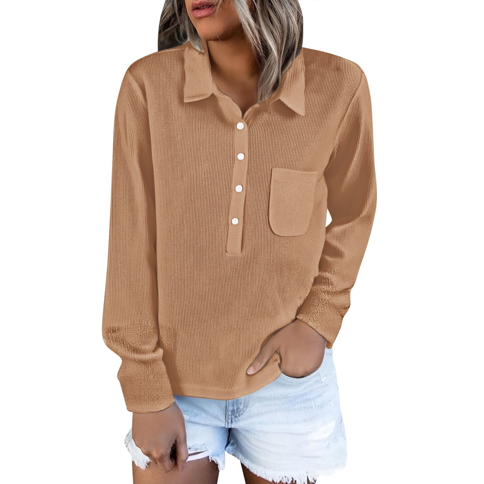 Womens Knit Sweater With Stand Up Collar For Women Cozy Timeless Comfort And Everyday Versatility main image 1