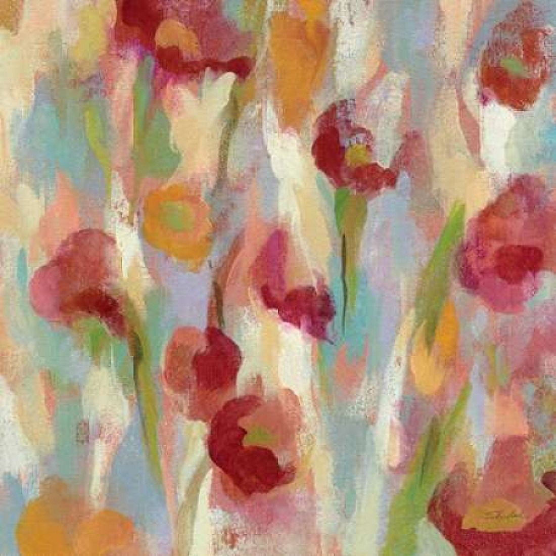 Breezy Floral II Canvas Art - Silvia Vassileva (24 x 24)