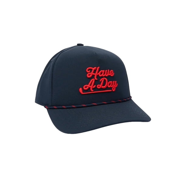 Breezy Golf Have A Day Limited Edition Rope Hat Navy/Red