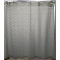 thumbnail image 1 of Breezy Swirl Shower Curtain by Penny's Needful Things (Gray), 1 of 1