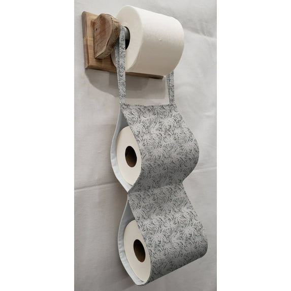 Breezy Swirl Toilet Paper Holder by Penny's Needful Things (Gray)