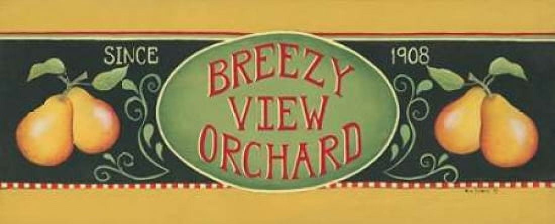 Breezy View Orchard Canvas Art - Kim Lewis (24 x 48)