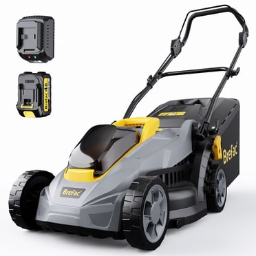 MZK 40V 13”Cordless Electric Lawn Mower,with 4-Position Height ...