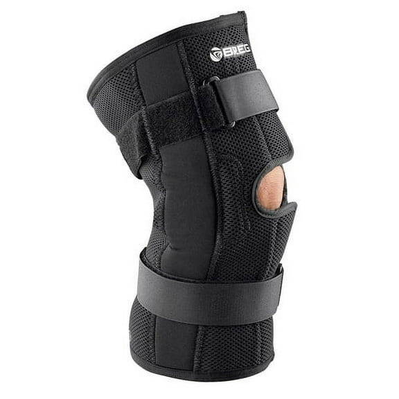 Breg Economy Hinged Soft Knee Brace, Open Back, Pull-On