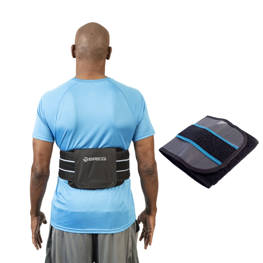 Mueller 255 Lumbar Support Back Brace with Removable Pad,, Multi