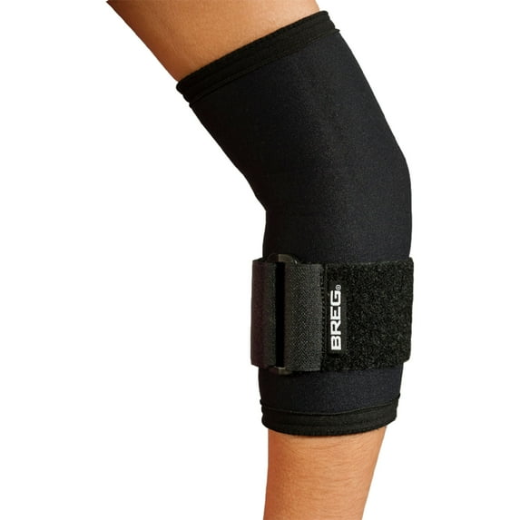 Breg Essential Elbow Sleeve with Compression Strap