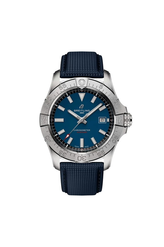 Avenger Automatic 42 Blue Dial Leather Strap Men's Watch A17328101C1X1