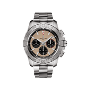 Breitling Avenger B01 Chronograph 44 Brown Dial Stainless Steel Mens Watch AB0147101A1A1