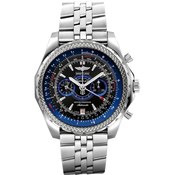 Breitling Bentley Super Sports Men's 49mm Stainless Steel Wristwatch, Silver