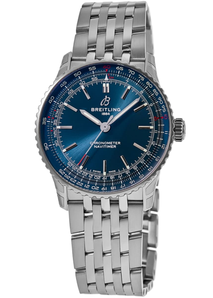 BREITLING Navitimer Automatic 41 Blue Dial Steel Men's Watch A17329161C1A1