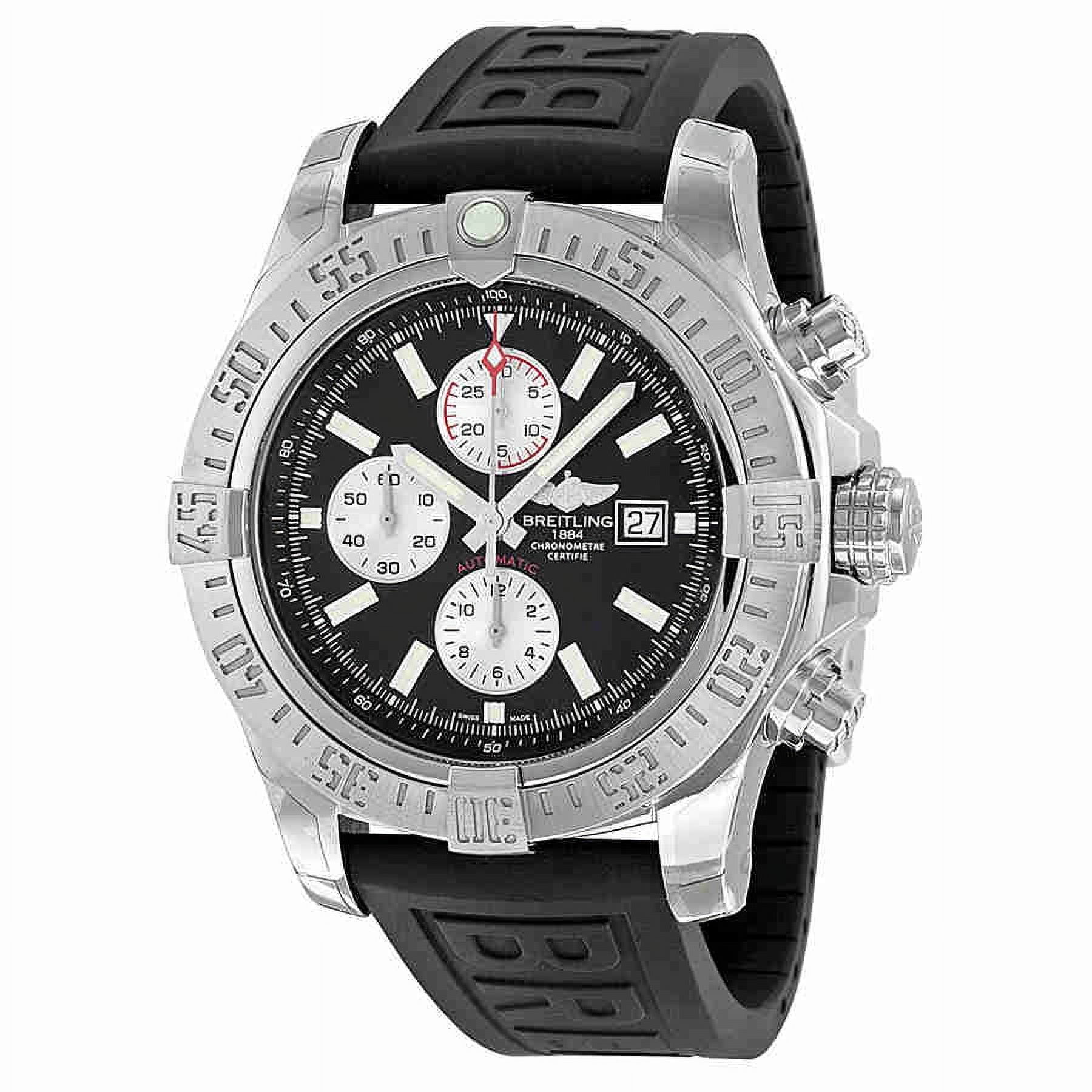 Breitling super deals avenger rubber strap