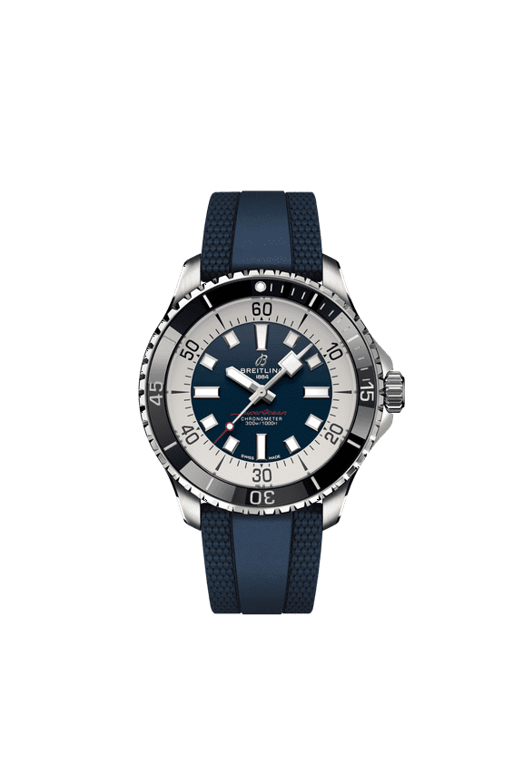 Superocean Automatic 44 Blue Dial Steel Men's Watch A17376211C1A1