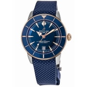 Breitling Superocean Heritage B31 Automatic 44 Blue Dial Rubber Strap Mens Watch UB3112161C1S1