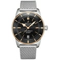 thumbnail image 1 of Breitling UB2010121B1A1 Superocean Heritage II Black Dial Men's Stainless Steel Mesh Watch, 1 of 5