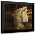 thumbnail image 1 of Breitner, George Hendrik 15x15 Black Modern Framed Museum Art Print Titled - Girl in a White Kimono, 1894, 1 of 5
