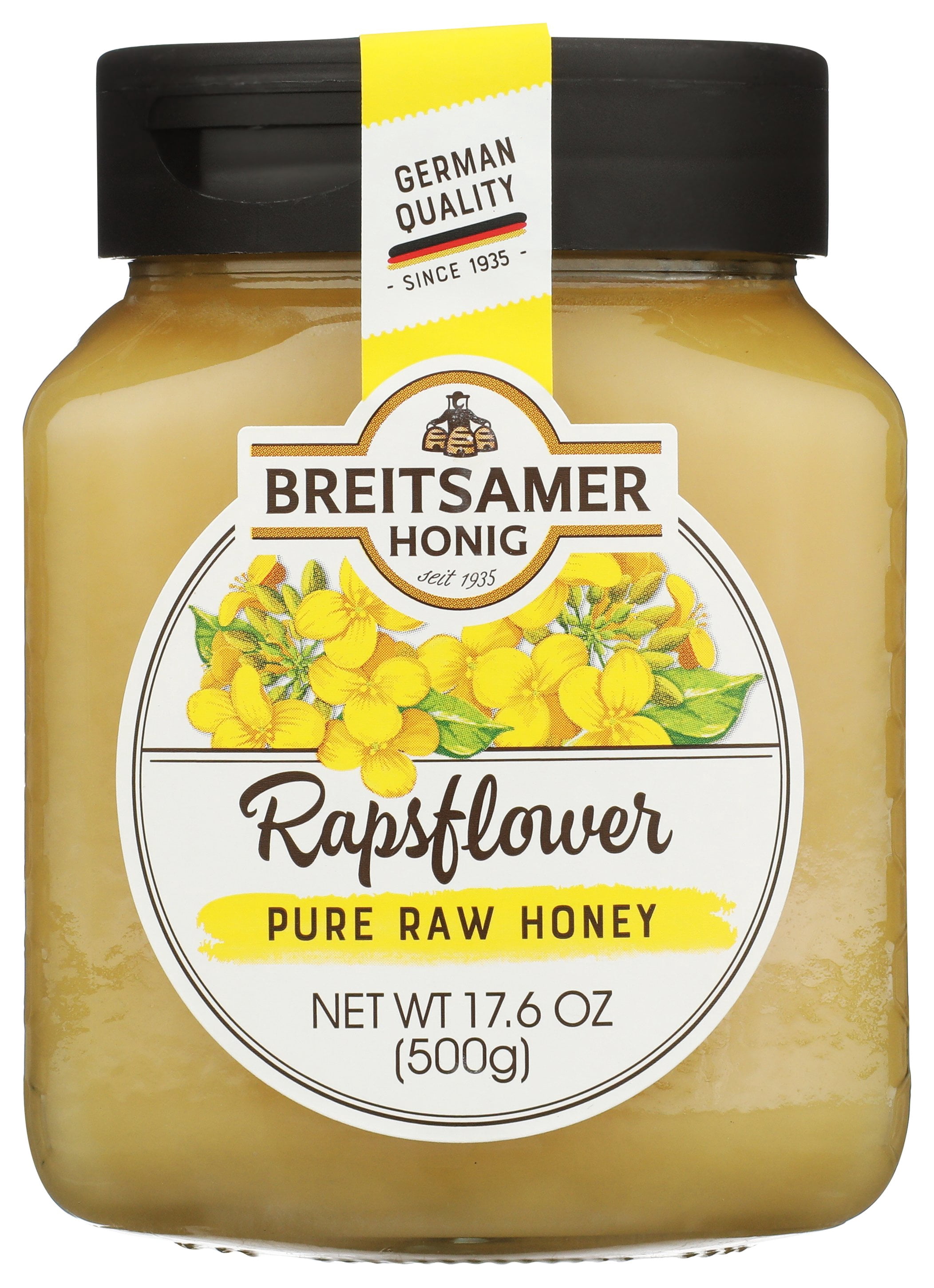 Breitsamer - Creamy Rapsflower Honey - 17.6 Oz, Case of 6