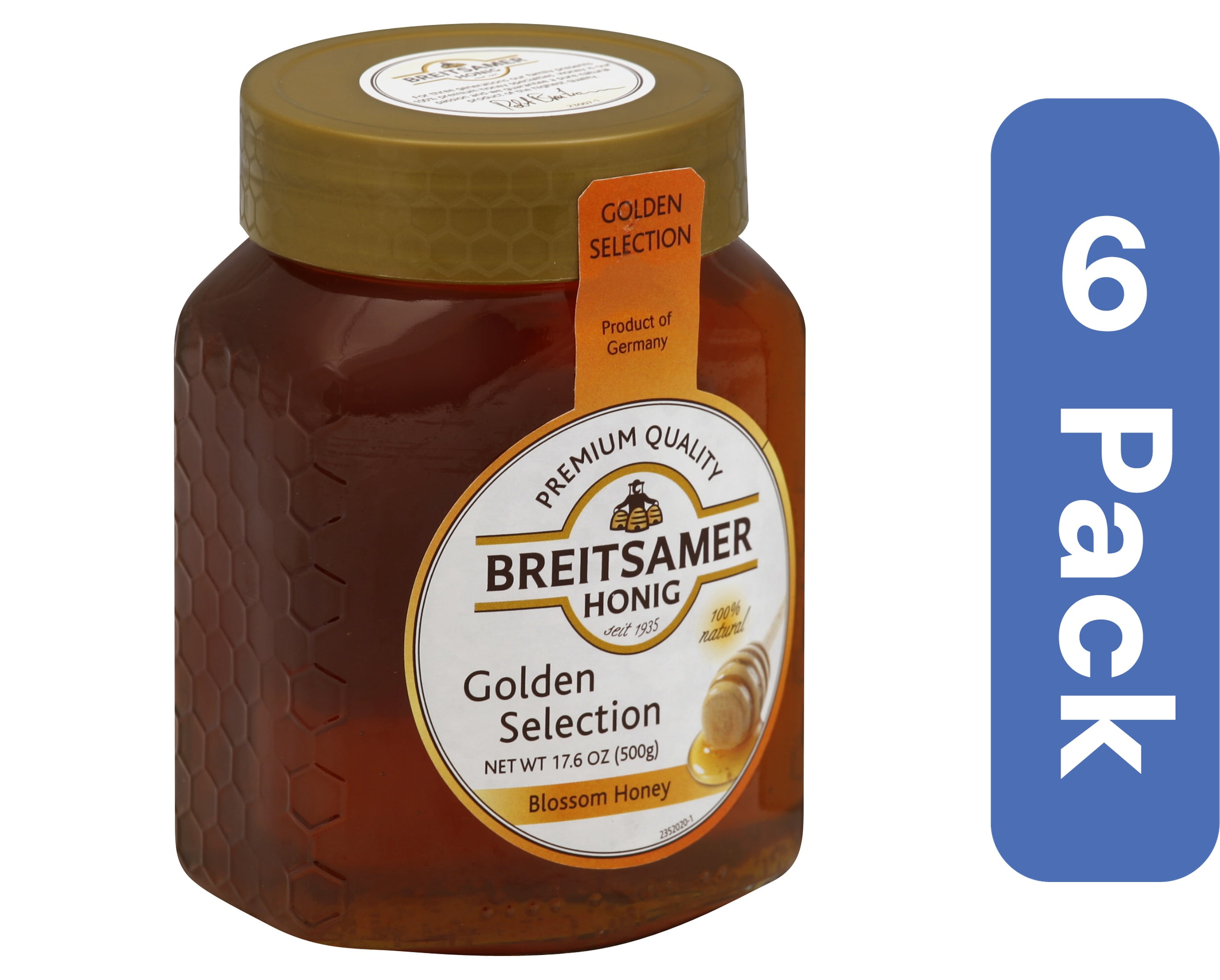 Breitsamer Golden Honey 17.6 oz (Pack Of 6)