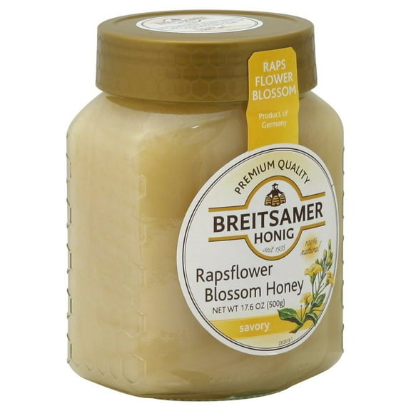 Breitsamer Creamy Rapsflower Honey 17.6oz