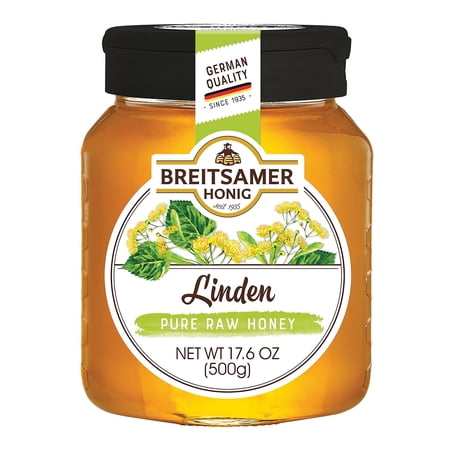 Breitsamer Linden Raw Honey 17.6 oz Pack of 3