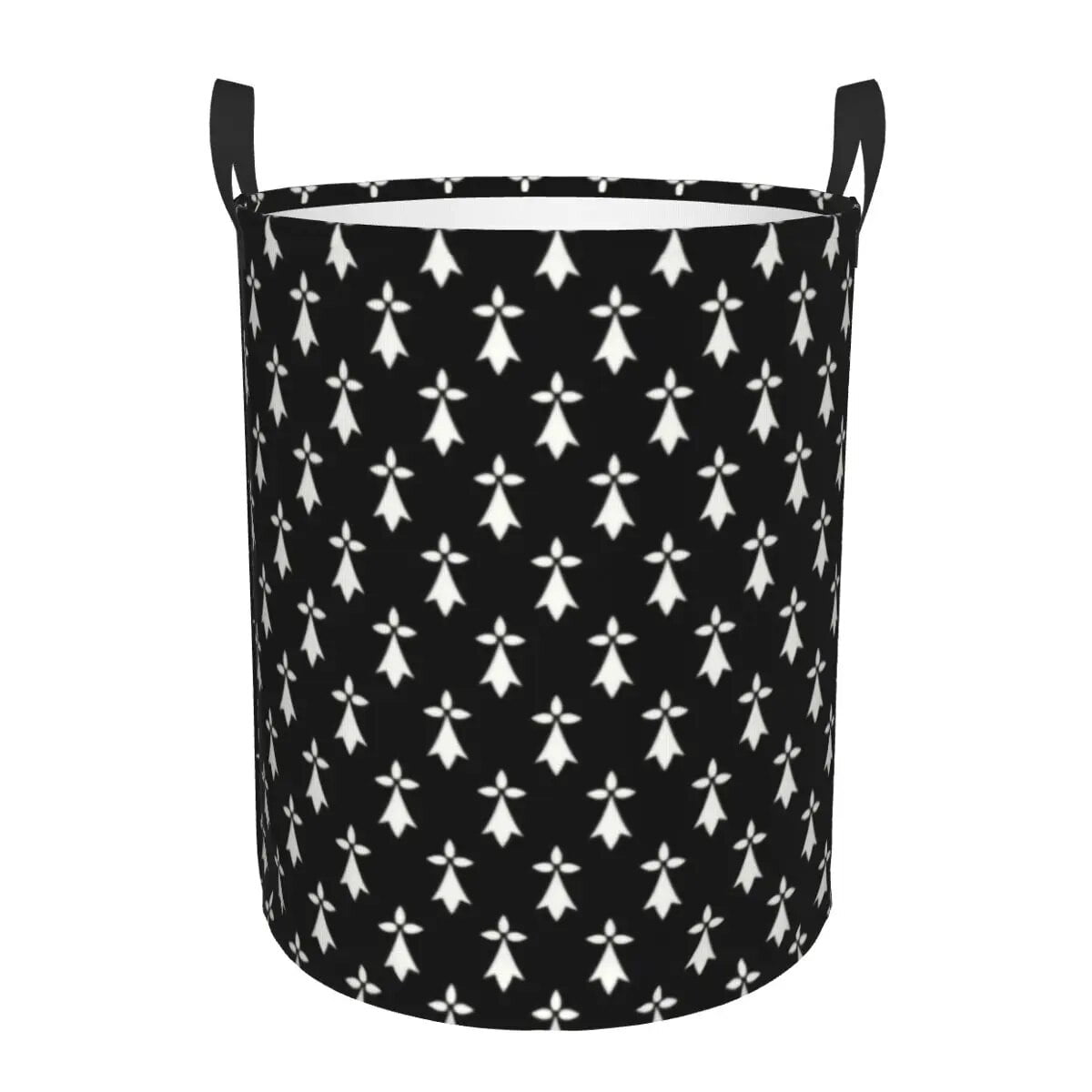 Breizh Ma Bro Laundry Basket Collapsible Brittany Breton Ermine ...