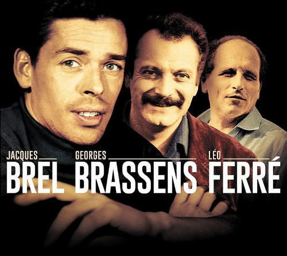 Brel Brassens Ferré Poster Tendance 2025