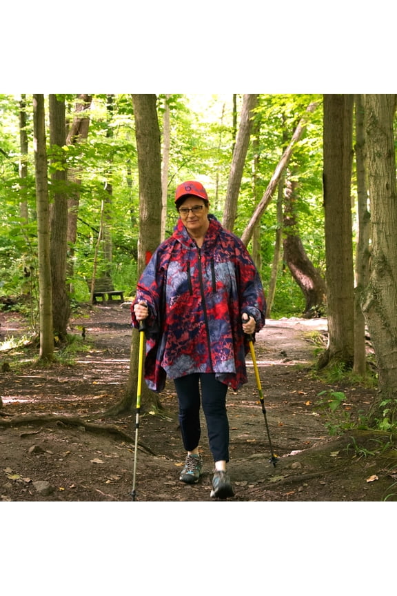 20K Waterproof Rain Jacket Realtree WAV3 Red White and Blue Unisex