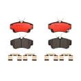 thumbnail image 1 of Brembo 01-10 Chrysler PT Cruiser/03-05 Dodge Neon Front Premium NAO Ceramic OE Equivalent Pad, 1 of 4