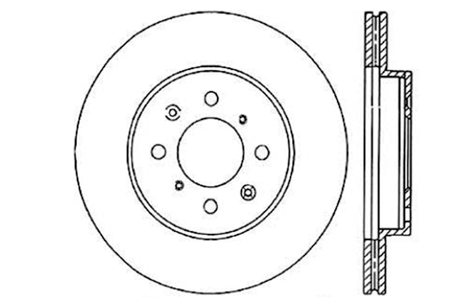 Brembo 02-05 Chevy Trailblazer/GMC Envoy/2005 Saab 9-7x Front Premium UV Coated OE Equivalent Rotor