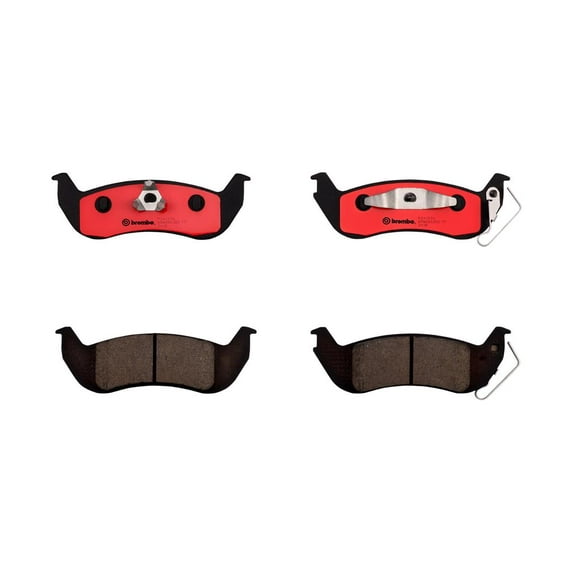 Brembo 03-11 Ford Crown Victoria/10-11 Ranger Rear Premium NAO Ceramic OE Equivalent Pad