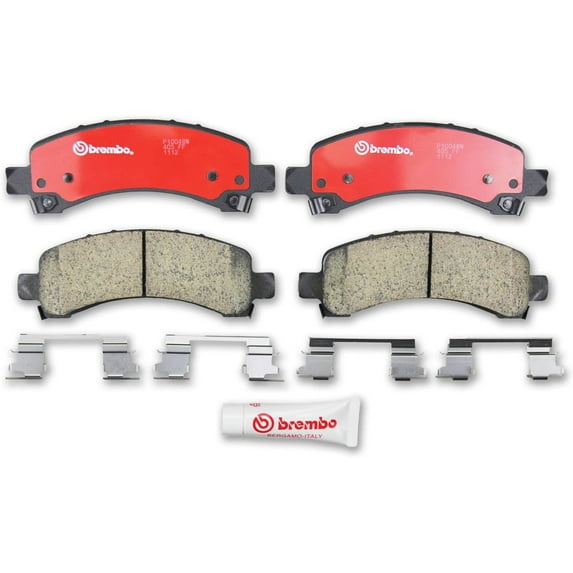 Brembo 03-17 Chevy Express 2500/03-17 Savana 3500 Rear Premium NAO Ceramic OE Equivalent Pad