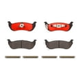 thumbnail image 1 of Brembo 04-08 Chrysler Pacifica Rear Premium NAO Ceramic OE Equivalent Pad, 1 of 2