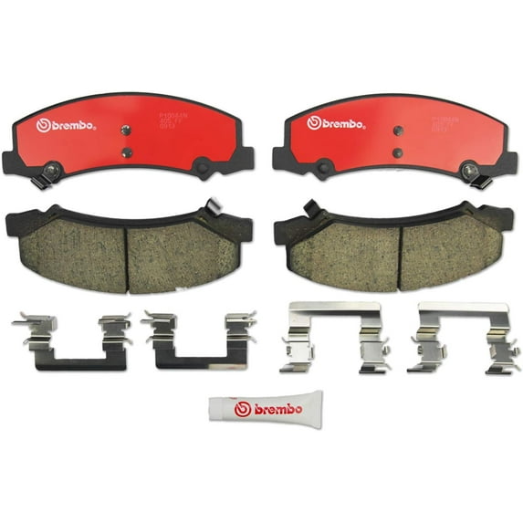 Brembo 08-09 Buick LaCrosse/06-11 Lucerne/Cadillac DTS Front Premium NAO Ceramic OE Equivalent Pad