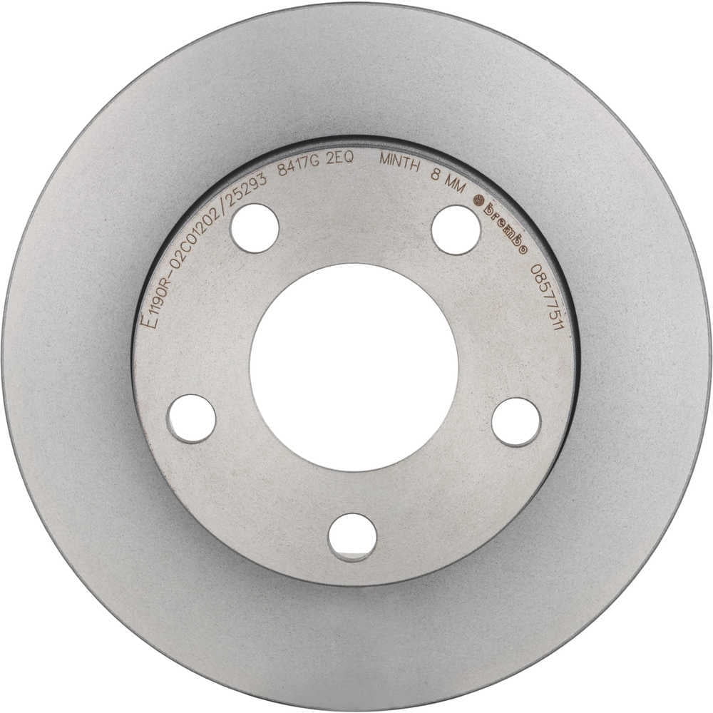 Brembo 08.5775.11 Disc Brake Rotor Fits select: 1999-2000 AUDI A8 QUATTRO, 1991 AUDI 200 QUATTRO TURBO
