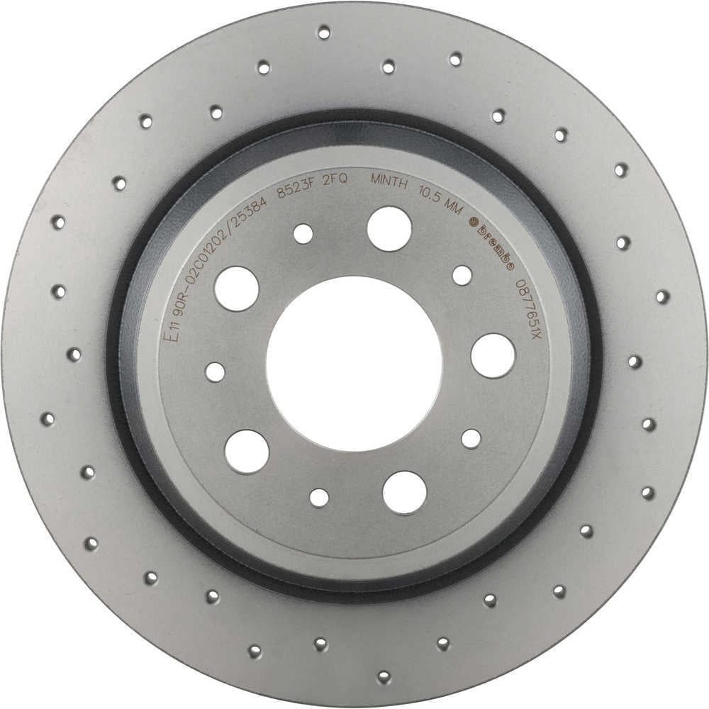 Brembo 08.7765.1X XTRA Disc Brake Rotor