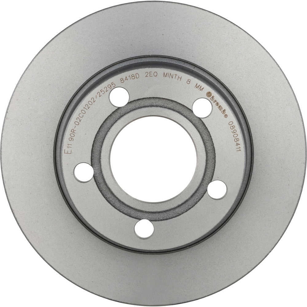 Brembo 08.9084.11 BRAKE ROTORS Fits select: 2003-2004 AUDI A6 2.7T QUATTRO, 2004 AUDI ALLROAD 4.2