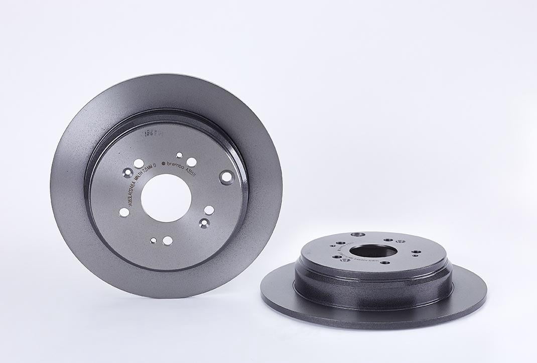 Brembo 08.A355.11 BRAKE ROTORS Fits select: 2008-2015 HONDA CR-V EXL, 2016 HONDA CR-V EX