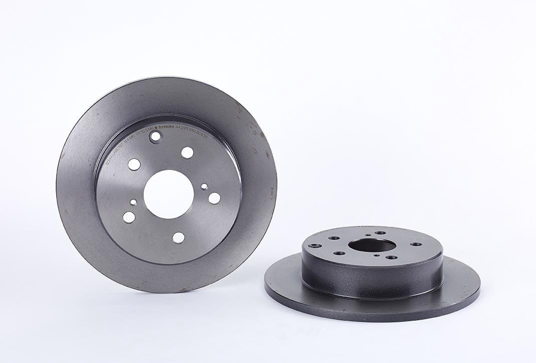 Brembo 08.A429.11 BRAKE ROTORS Fits select: 2013-2015 TOYOTA RAV4 XLE, 2016-2017 TOYOTA RAV4 LE