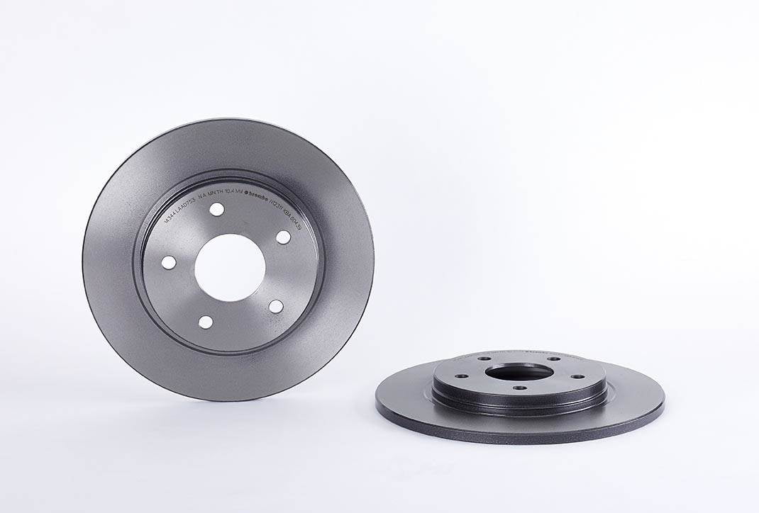 Brembo 08.N123.11 BRAKE ROTORS Fits select: 2008-2010,2013-2016 CHRYSLER TOWN & COUNTRY TOURING