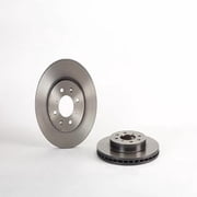 Brembo 09.5509.11 BRAKE ROTORS Fits select 2001-2005 HONDA CIVIC LX, 2008-2012 HONDA FIT SPORT