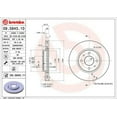 thumbnail image 1 of Brembo 09.5843.11 BRAKE ROTORS Fits select: 2012-2017 FIAT 500 POP, 1 of 2