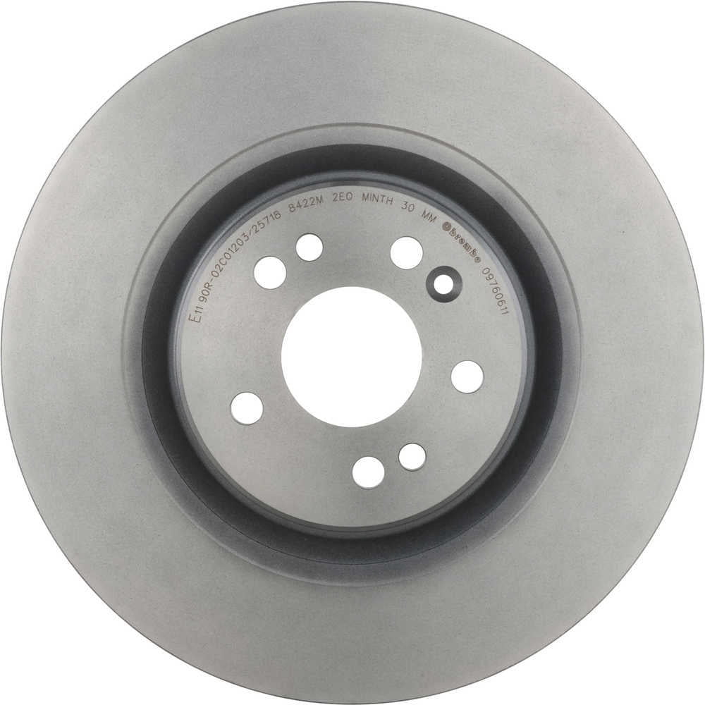 Brembo 09.7606.11 BRAKE ROTORS Fits select: 2000-2001 MERCEDES-BENZ ML 430, 2002-2005 MERCEDES-BENZ ML 500