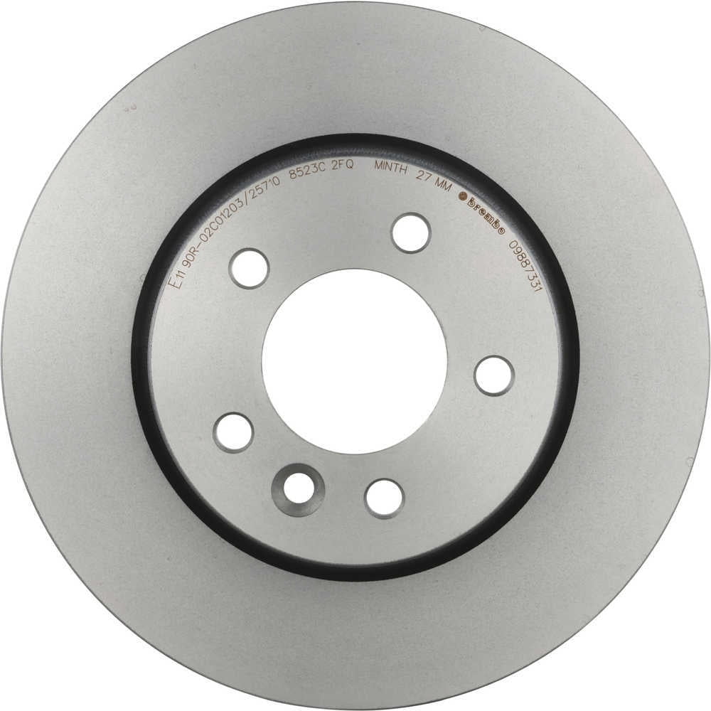 Brembo 09.8873.31 BRAKE ROTORS Fits select: 2006 LAND ROVER LR3