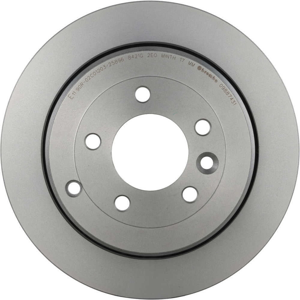 Brembo 09.8874.31 BRAKE ROTORS Fits select: 2006 LAND ROVER LR3