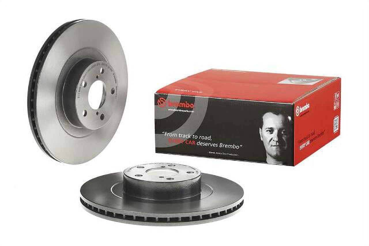 Brembo 09.9077.11 BRAKE ROTORS Fits select: 2004-2006 SUBARU FORESTER 2.5X, 2007 SUBARU FORESTER 2.5X PREMIUM