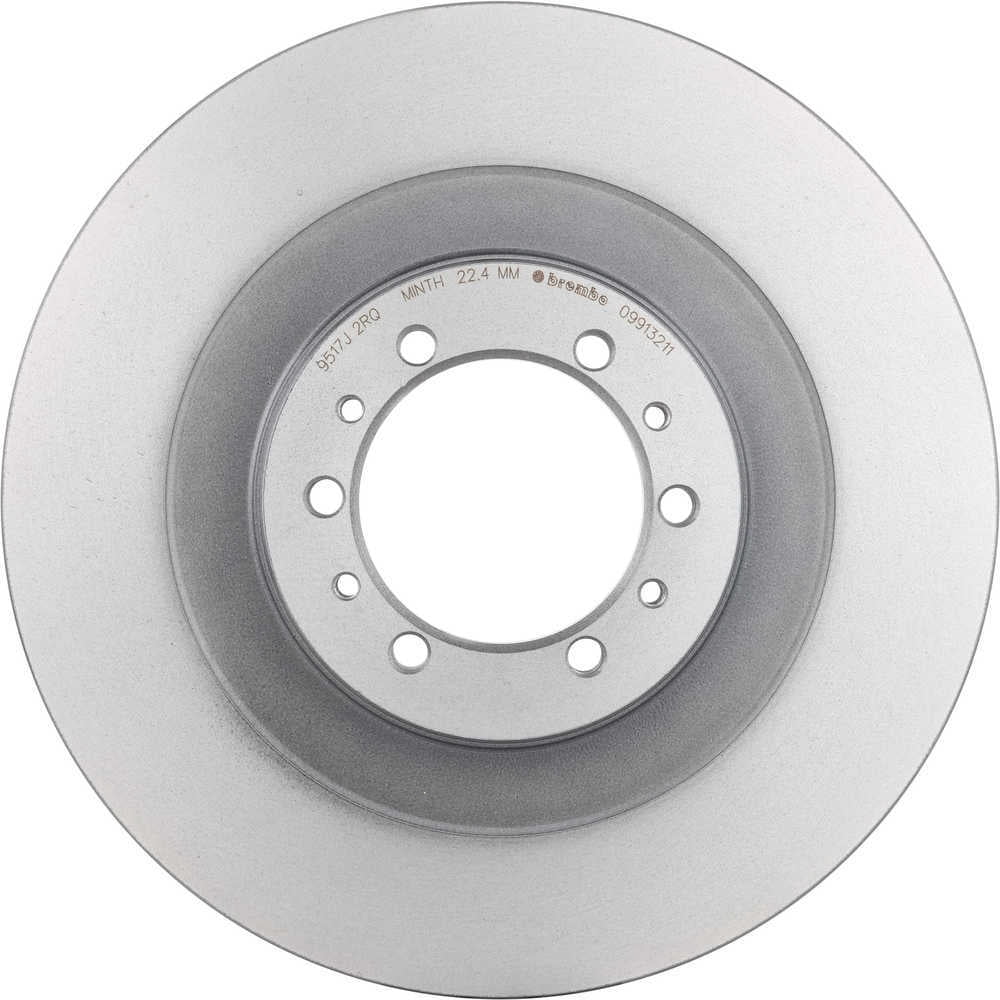 Brembo 09.9132.11 Disc Brake Rotor Fits select: 2001-2002 MITSUBISHI MONTERO SPORT XLS, 2000 MITSUBISHI MONTERO SPORT LS/SPORT XLS