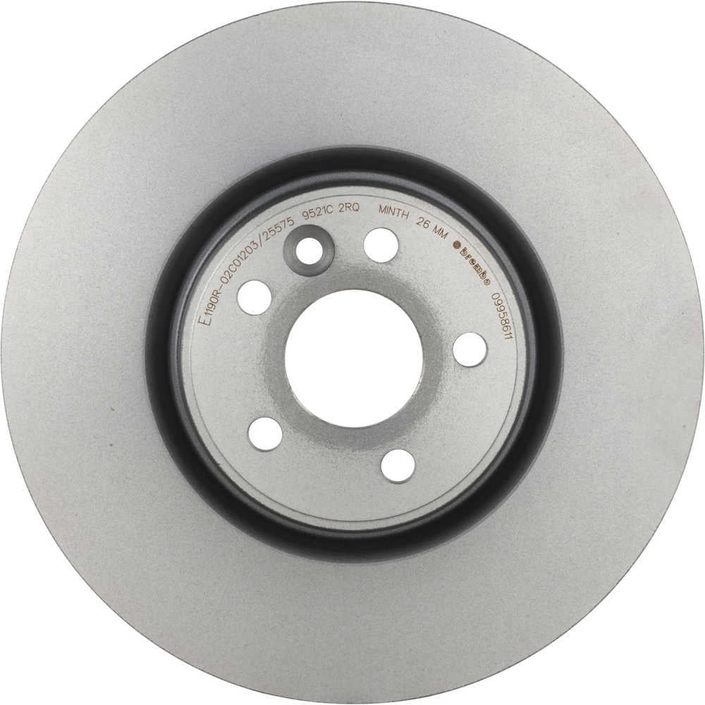 Brembo 09.9586.11 BRAKE ROTORS Fits select: 2012-2014 VOLVO S60 T5, 2015-2016 VOLVO S60 PREMIER